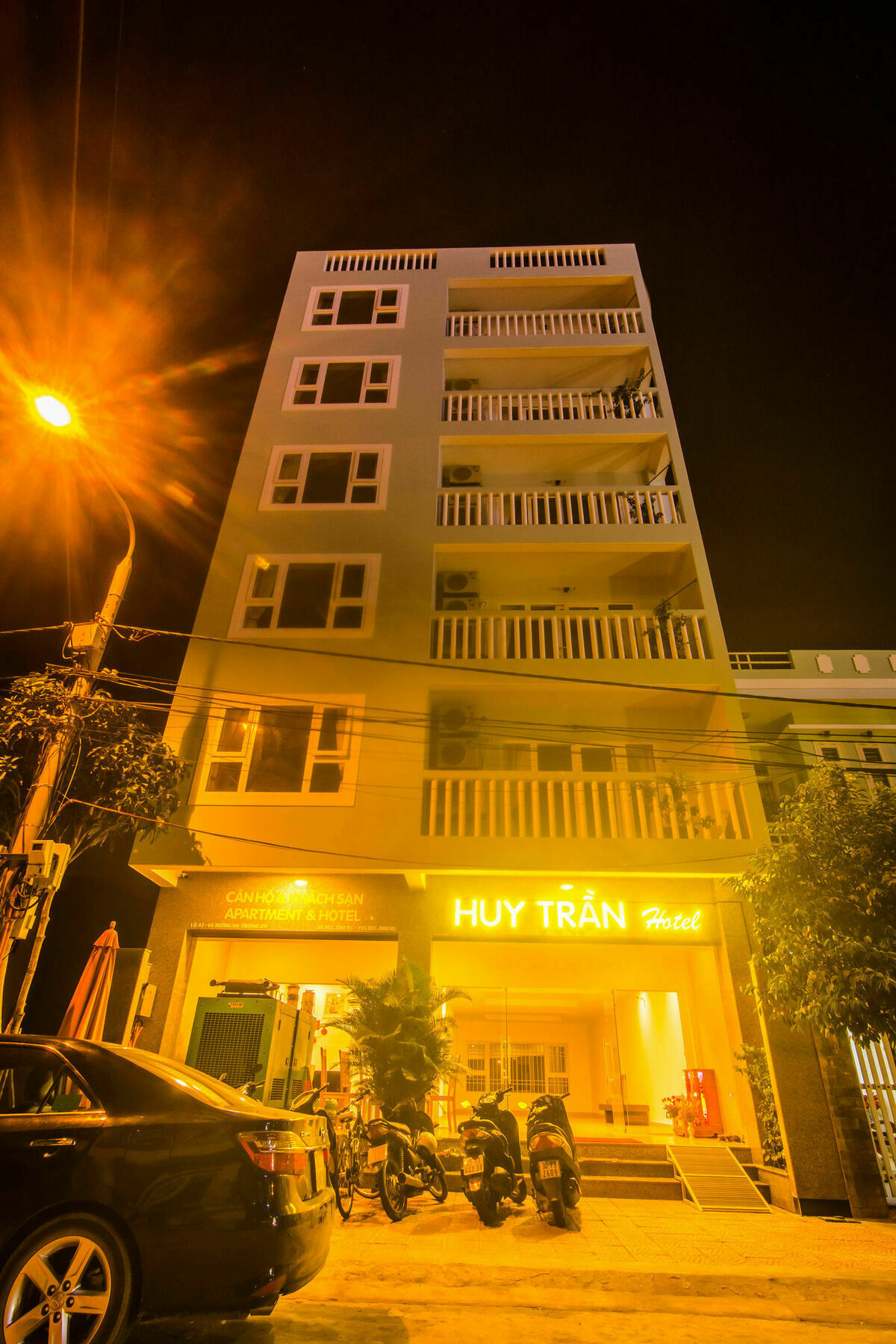 Kien Cuong Apartment & Hotel グーハインソン区 エクステリア 写真